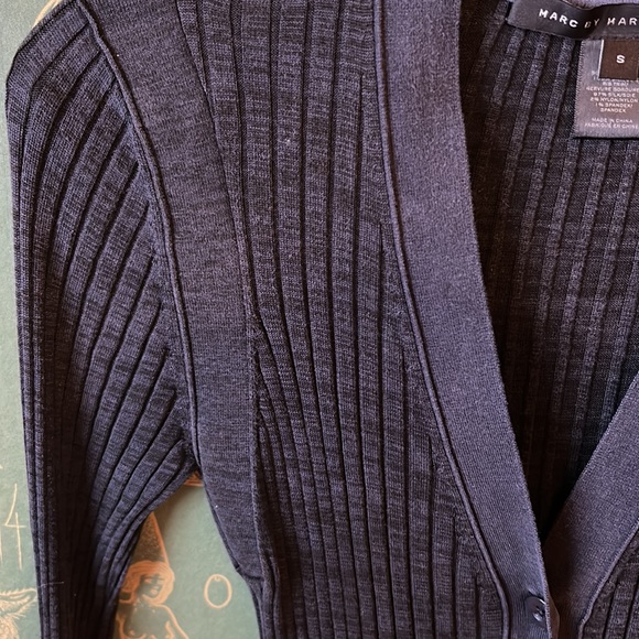 Mark Jacob’s 90% silk sweater navy - Picture 4 of 7